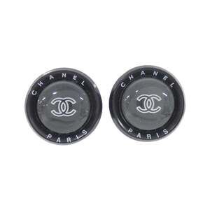 CHANEL Authentic Black Earrings